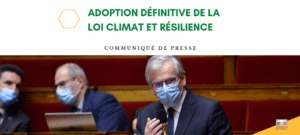 Adoption définitive du projet de loi Climat et Résilience