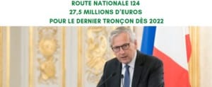 RN 124 : 27,5 millions d'euros pour le tronçon entre l'Isle-Jourdain et Gimont dès 2022