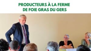 Producteurs à la ferme de Foie Gras du Gers