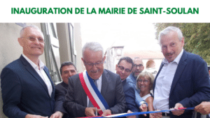 Inauguration de la mairie de Saint-Soulan